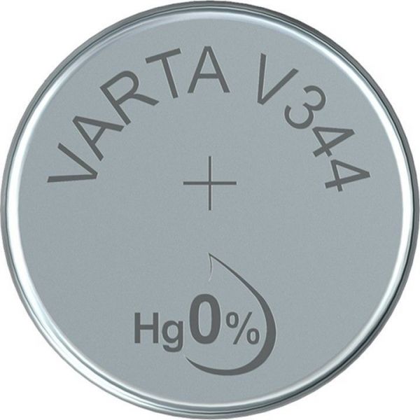 Silberoxid-Knopfzelle Typ SR42 / V344 von Varta